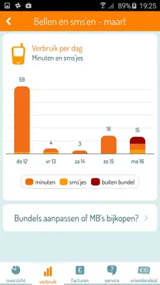 Mijn Simyo android App screenshot 3